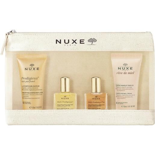 LABORATOIRE NUXE ITALIA Srl nuxe cofanetto con trousse voyage prodigieuse kit viaggio
