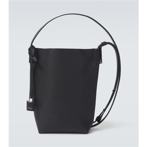 Loro Piana borsa porta smartphone bale in pelle