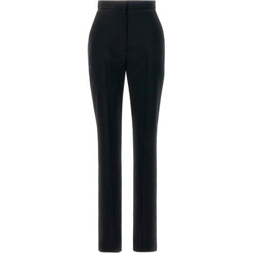 Alexander McQueen pantaloni dritti - nero