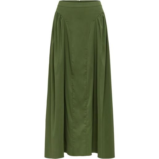 AZEEZA gonna midi seraphine - verde