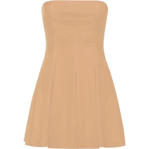 AZEEZA abito corto sable - toni neutri