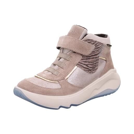 Superfit melodia, sneaker, grigio rosso 2010, 34 eu stretta