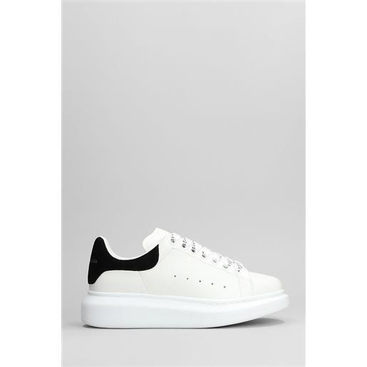 Alexander McQueen sneakers oversize sneak in pelle bianca