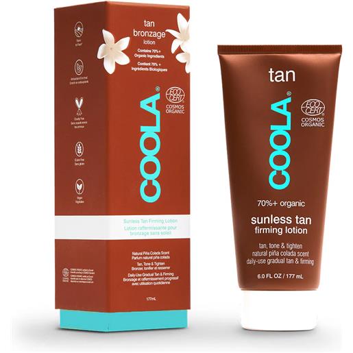 Coola gradual sunless tan firming lotion 177ml