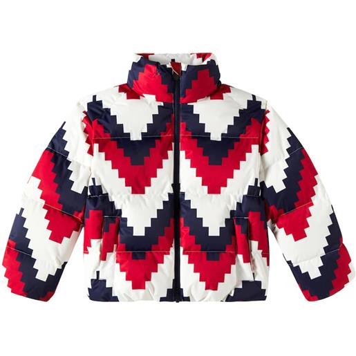 Perfect Moment Kids giacca da sci nuuk con stampa