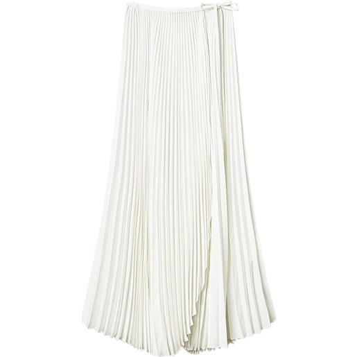 TWINSET gonna plissé - bianco
