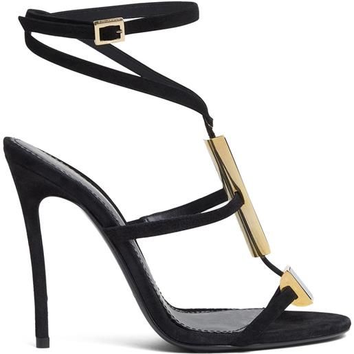 DSQUARED2 sandali 115mm - nero