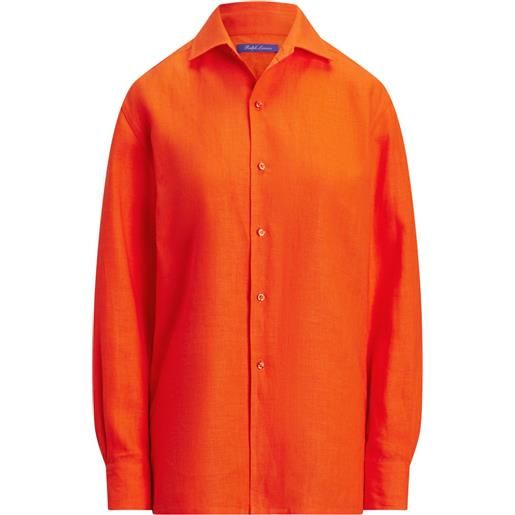 Ralph Lauren Collection camicia leggera - arancione