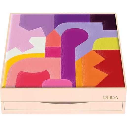 Pupa Pupart m 001 ivory palette viso occhi labbra 18,8 gr multiuso