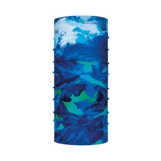 Buff scaldacollo original eco. Stretch adulti unisex, jr high mountain blue