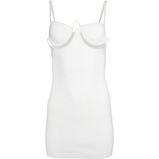 Dion Lee abito corto - toni neutri