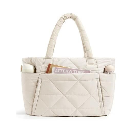 Borsa Tote Trapuntata Chase Chic - Grande Per Laptop 15.6", Leggera E Impermeabile | Donna - Foto 13