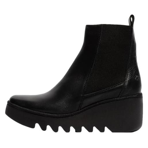 Fly London p501233020 bagu233fly stivale alla moda donna, nero, 39 eu