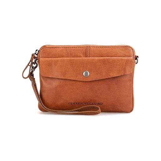 Spikes & Sparrow Schoudertas CROSSOVER echt leder in de online winkel