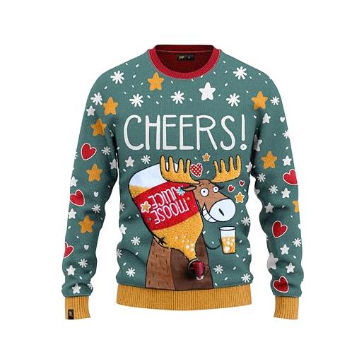 Maniche Lunghe Amazon Pullover Natalizio Maglioni Natalizi Coppia