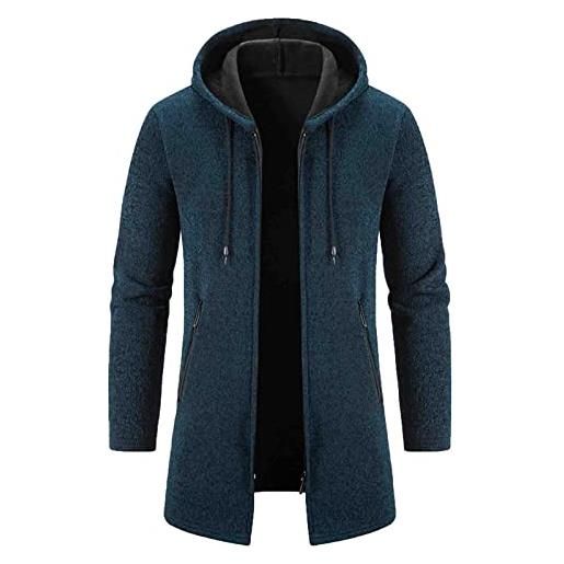 CXKOLD maglione natalizio uomo con luci elastici fitness uomo maschio autunno e inverno casual colori assortiti manica lunga all'aperto maglia maglione di lana top camicia uomo manica lunga, camicie