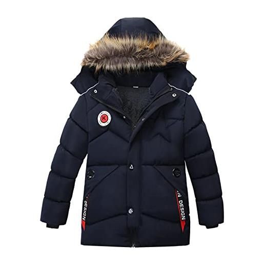 Generic cappotto del del ragazzo di inverno dei bambini cappotto con cappuccio cappotto dei capretti della giacca dei vestiti caldi dei capretti di modo e della giacca giacca 3 anni