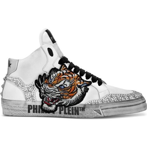 Philipp Plein sneakers retrokickz tiger - bianco