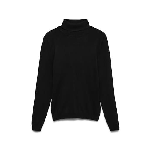 VERO MODA vmglory ls rollneck blouse noos nero l