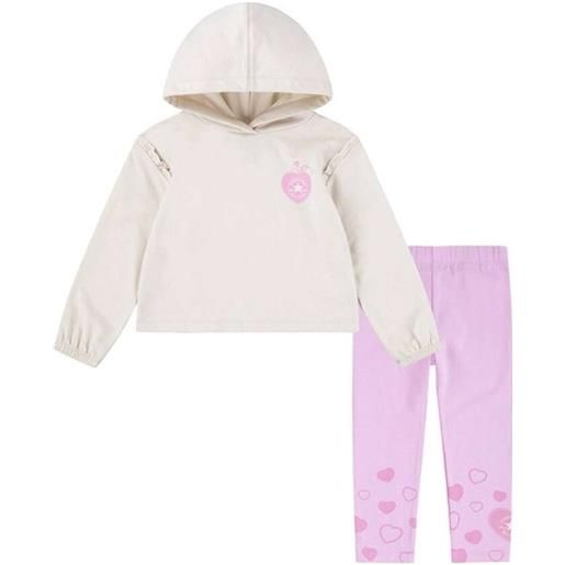 HADDAD CONVERSE set felpa & leggins converse heart