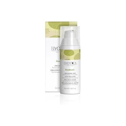 Byotea radianc emulsione viso rivitalizzante e illuminante 50ml | con vitamina c
