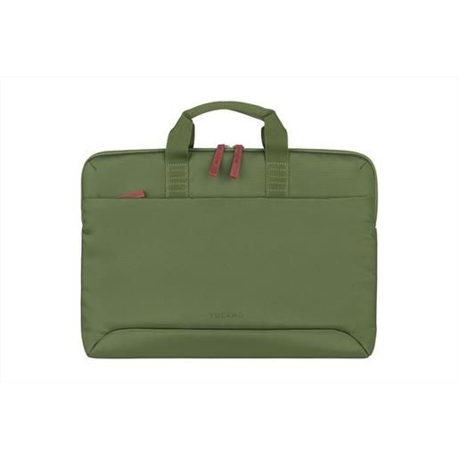 Tucano - borsa smilza per laptop 15.6 e mac. Book pro 16-verde
