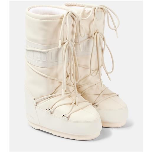 Moon Boot stivali da neve icon rubber