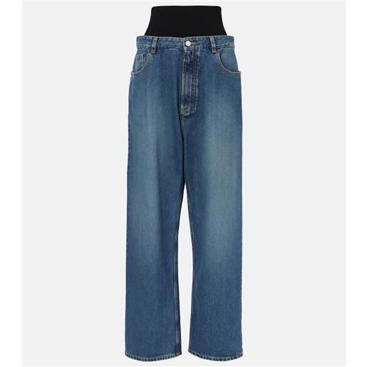 Alaia alaã¯a jeans regular a vita alta