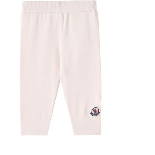Moncler Enfant baby - leggings in misto cotone