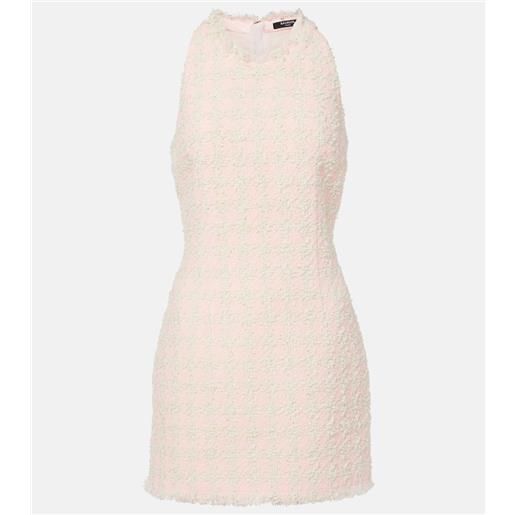 Balmain abito corto in tweed