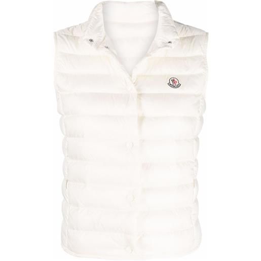 Moncler gilet liane - bianco