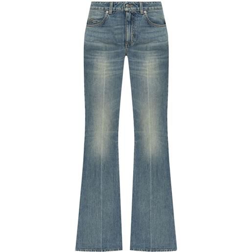 Alexander McQueen jeans svasati - blu