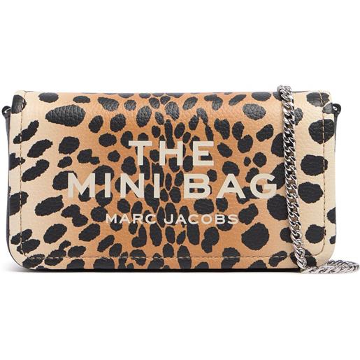 MARC JACOBS pochette the mini in pelle con catena