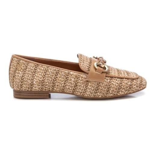 XTI Mocassini Donna - Calzature Comode In Ecopelle, Suola Gomma Antiscivolo, Modello Vegano
