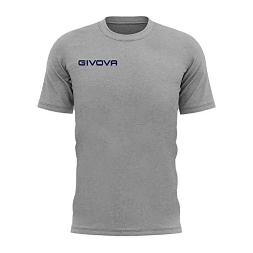 GIVOVA t-shirt cotone fresh grigio melange chiaro