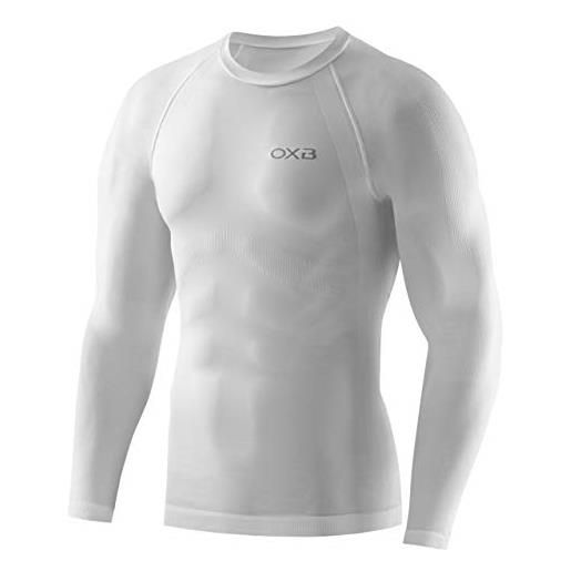 Oxyburn core longsleeve multisport (01_white, l/xl)