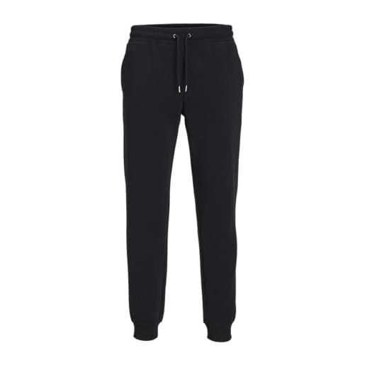 JACK & JONES jpstgordon jjestar jj sweat pa gms noos jogging, nero, l uomo