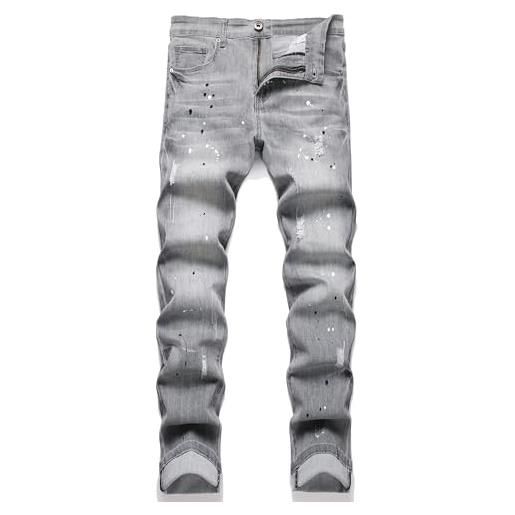 Hip Hop Jeans In Offerta Uomo Hip Hop Jeans Uomo Slim Fit Offerta