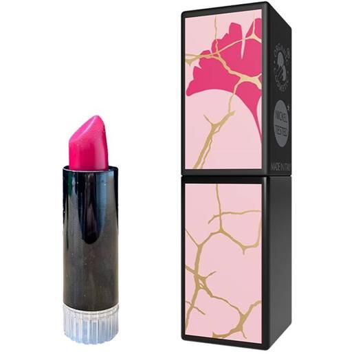 Purobio Cosmetics lipstick creamy matte 02 fucsia vibes