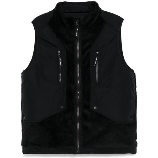 Spoonyard gilet polarecho reversibile - nero