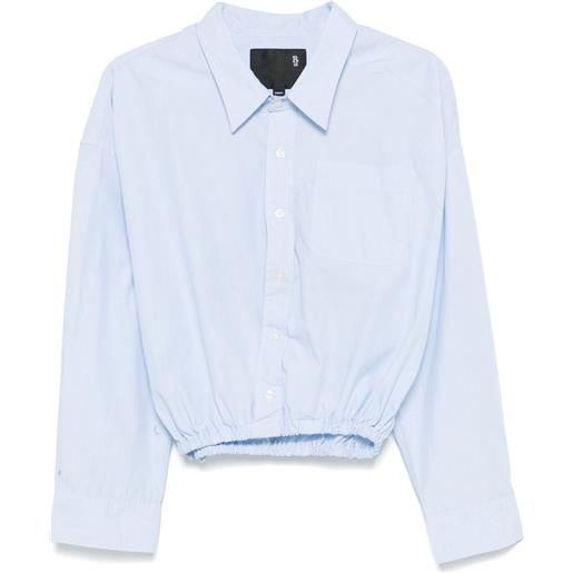 R13 blusa con orlo elasticizzato