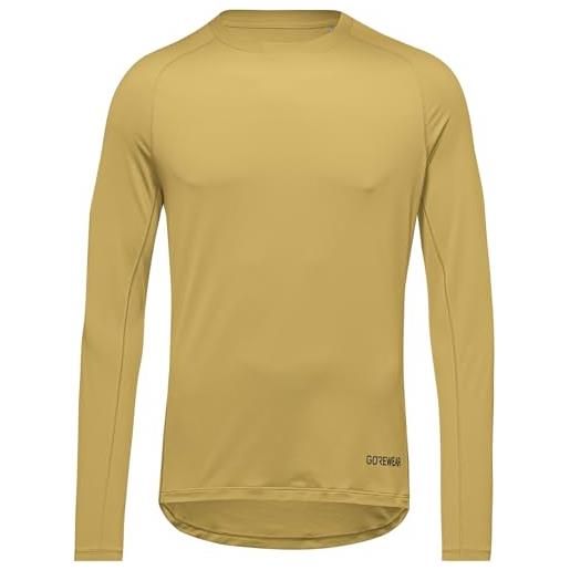 GORE WEAR gorewear t-shirt manica lunga everyday uomo, tuscan sand, l