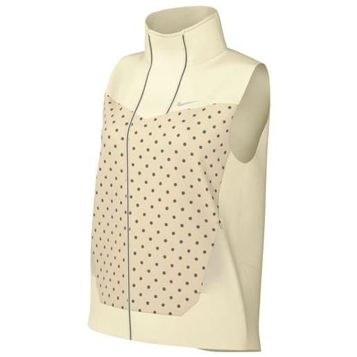 Nike w nk tfadv rpl aeroloft gilet giacca, avorio pallido, m donna
