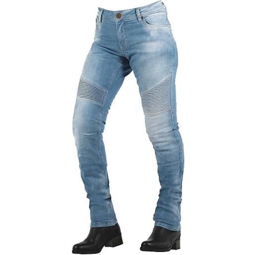 Overlap jeans moto donna Overlap imola sky blue
