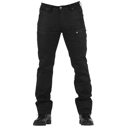 Overlap jeans moto Overlap sturgis black waxed