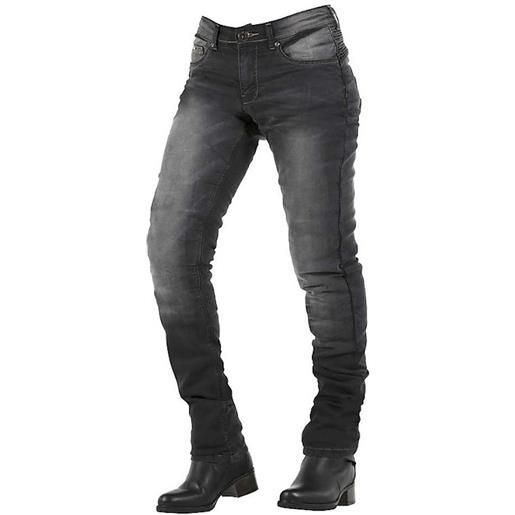 Overlap jeans moto donna Overlap city black washed