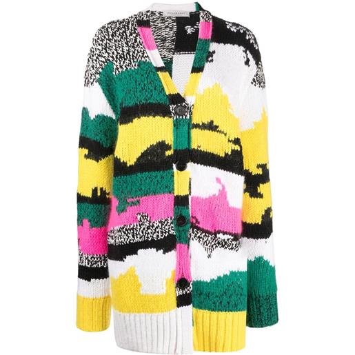 Philosophy Di Lorenzo Serafini cardigan con motivo jacquard - giallo