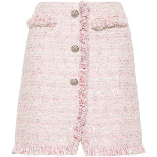 Giambattista Valli minigonna a vita alta - rosa