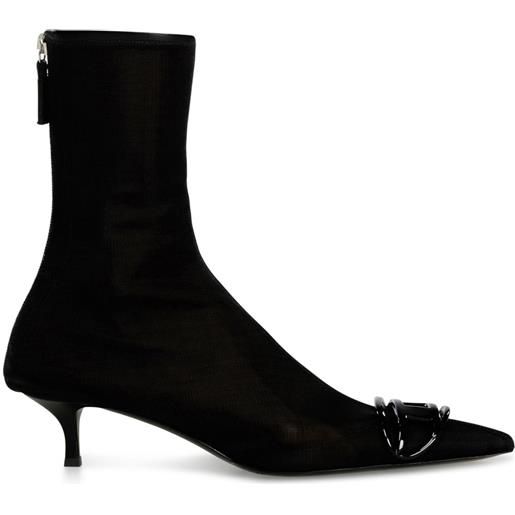 Diesel stivali d-venus kittie bit - nero