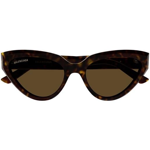 Balenciaga occhiali da sole bb0270s 002 havana/marrone donna